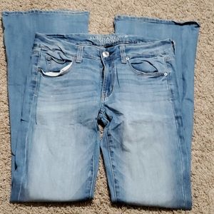 AE boho flare jeans